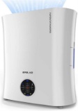 Evaporative Humidifier with Wick Filter 0.8Gal Water Tank Lasts about 15H No Cool Mist No Leakage To