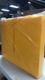 23”x21” outdoor chair cushion. Yellow.