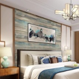 Distressed Wood Peel and Stick Wallpaper 17.71