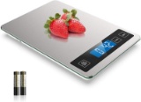 Food Scale, 22lb Digital Kitchen Scale Weight Grams and oz for Cooking Baking, 1g/0.1oz Precise Grad