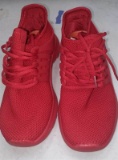 Red Huarache kids knockoffs tennis shoes Size 35/3.5