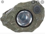 Solar Light Speaker Rock