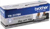 Brother Genuine TN227 TN227BK High Yield Toner Cartridge Replacement Black Toner Page Yield Up to 30