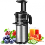 Slow Juicer for Vegetables & Fruits with Reversal Function Masticating Juicer with Juice Jug & Brush