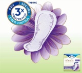 Intimates Overnight Absorbency Incontinence/Bladder Control Pad with Lie Down Protection 45 Count