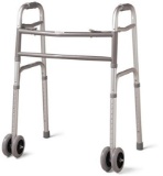 Bariatric Heavy-Duty Folding Walker with Wheels for Seniors Adults Extra Wide Front Wheel Walker (2