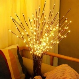 DK177 Led Branch Light Battery Operated Lighted Branch Vase Filler Willow Tree Artificial Little Twi