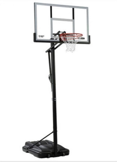 NEW IN BOX LIFETIME SHATTERPROOF 54" BASKETBALL KIT UP TO 10 FEET - SORRY LOCAL PICKUP ONLY