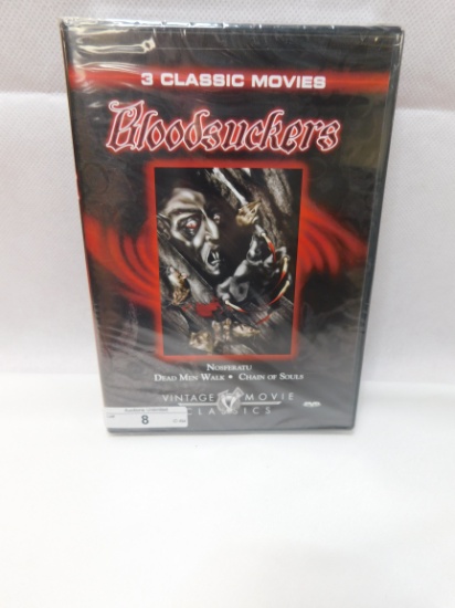 3 CLASSIC MOVIES ~ BLOODSUCKERS ~ NOSFERATU/ DEAD MEN WALK/ CHAIN OF SOULS