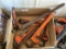 BOX OF MONKEY PIPE WRENCHES