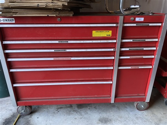 LARGE RED US GENERAL PRO TOOL CHEST