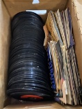 LARGE LOT OF 45 RPM RECORDS ~ MOSTLY 70'S & 80'S RECORDS (EAGLES, LOVERBOY, PRINCE, ZZ TOP, COUNTRY
