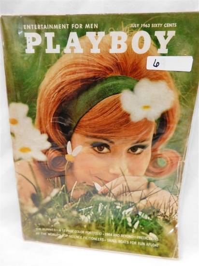 Playboy Magazine ~ July 1963 ~ ASHLYN MARTIN