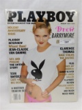 Playboy Magazine ~ January 1995 ~ Holiday Anniversary Issue DREW BARRYMORE