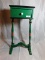 MULTIPURPOSE VINTAGE SEWING/SMOKE/ACCENT TABLE WITH DRAWER - 25.25