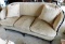 ANTIQUE WOOD CARVED FRAME SOFA