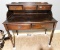 ANTIQUE WOOD DESK - 5 DRAWERS - 41