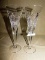 2 WATERFORD CRYSTAL LISMORE GOBLETS - 9.25