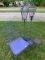 5 PIECES METAL PURPLE OUTDOOR DÉCOR