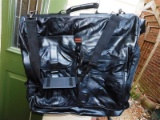 LEATHER PIONEER EXPRESS GARMENT LUGGAGE BAG