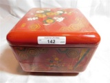 STACKED ORIENTAL CANDY/NUT BOX