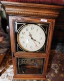 ETHAN ALLEN REGULATOR CLOCK - KEY WOUND