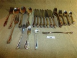 64 PIECES NICKEL SILVER FLATWARE SET - NAKAZATO