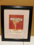 FRAMED DÉCOR PRINT - MATTED - MANHATTAN - 12.75