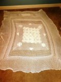 ANTIQUE HAND CROCHET DUVET 94