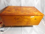 WOODEN FAR NIENTE CHARDONNAY CRATE - 21