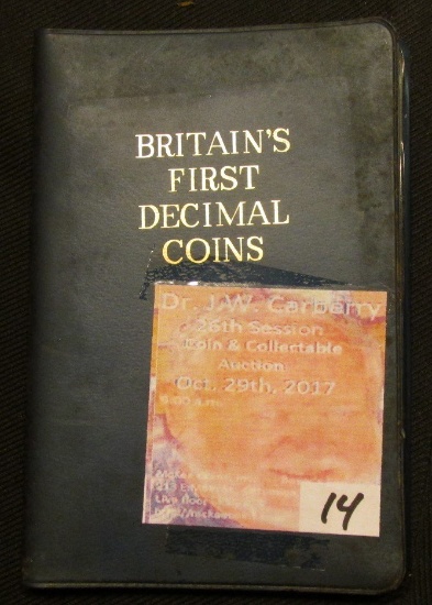 "Britain's First Decimal Coins", Five-piece Set, Brilliant Uncirculated.