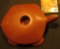 Minnesota Red Pipestone Tortoise Candle Holder. Tail is broke. 4 1/8