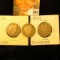 1893 P, 99 P, & 1901P U.S. Barber Quarters.