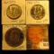 2 Silver Kennedy Halves From 1965 Special Mint Sets Plus Proof 1976-D Type 1 Ike Dollar