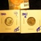 1941-S And 1940 Mercury Dimes. Brilliant Uncirculated.