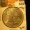 1889 P Morgan Silver Dollar