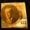 Thomas Woodrow Wilson Political Pin back