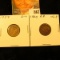 1859 & 1860 U.S. Indian Head Cents.