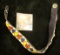 Sioux Beaded Arm Band with brass snap. 'Doc' believed it to be 1930 era.