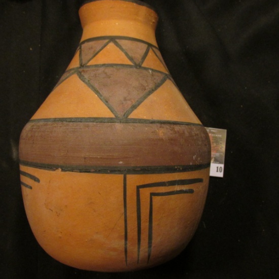 Signed Native American Indian Vase of Modern origin, 'Doc' originally had this valued at $140.00. 6