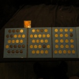 1938-61 Partial Set of Jefferson Nickels in a blue Whitman folder.