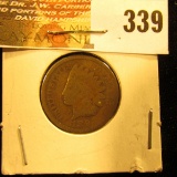 1881 Indian Head Cent. Good.