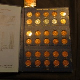 1941-62 Partial Set of Lincoln Cents in a blue Whitman Album. Several high grades.