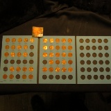 1975-1999 Partial Set of Lincoln Cents in a blue Whitman folder. Some high grades included.