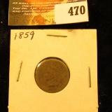 1859 Indian Head Cent. AG.