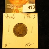 1863 Indian Head Cent. G.