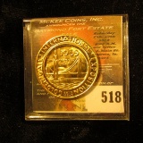 Token From The Golden Gate International Exposition Dated 1939 San Francisco, California