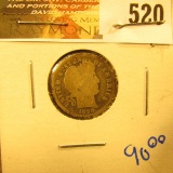 Key Date 1896-O Barber Dime