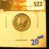 1927-S Mercury Dime