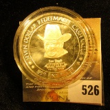 One Ounce Silver Round Sam Boyd's Las Vegas Casino,, This Token Was Redeemable At The Time For Seven